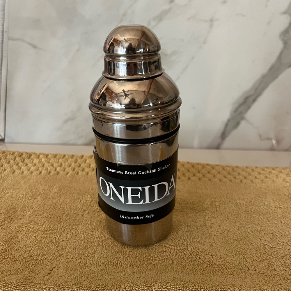 Oneida Stainless Steel Cocktail Shaker